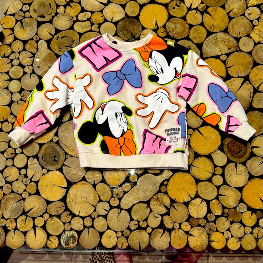 Zara x Disney Oversized Sweatshirt,